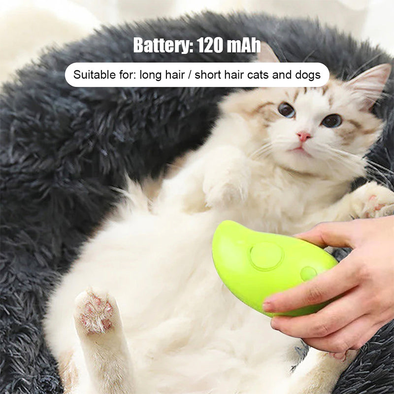 Cat Dog Steam Brush - Skin Friendly & Safe