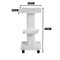 ABS Beauty Salon Trolley - Rolling Cart with Aluminum Stand