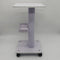 ABS Beauty Salon Trolley - Rolling Cart with Aluminum Stand