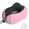 U Shaped Memory Foam Travel Pillow with Massage Function