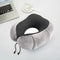 U Shaped Memory Foam Travel Pillow with Massage Function