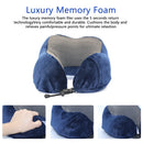 U Shaped Memory Foam Travel Pillow with Massage Function