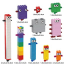 MOC Cartoon Number Bricks Set: Educational Math Building Toy for Kids