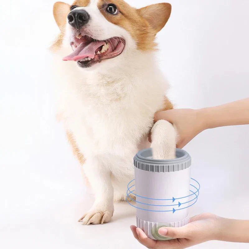 Soft Semi-Automatic Pet Paw Cleaner